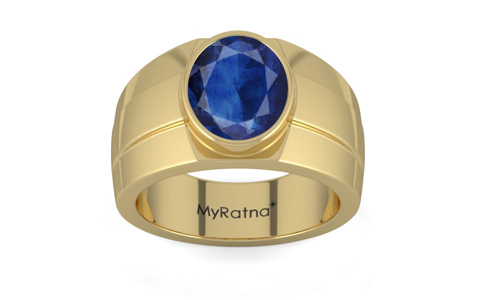 Ashtadhatu Thailand Blue Sapphire Ring Limited Quality (R1)