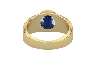 Ashtadhatu Thailand Blue Sapphire Ring Limited Quality (R10)