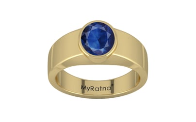 Ashtadhatu Thailand Blue Sapphire Ring Limited Quality (R10)