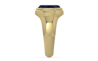 Ashtadhatu Thailand Blue Sapphire Ring Limited Quality (R7)