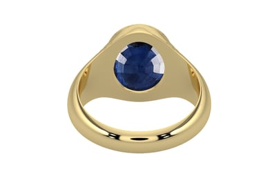Ashtadhatu Thailand Blue Sapphire Ring Limited Quality (R7)