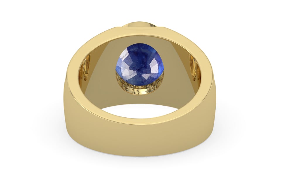 Ashtadhatu Thailand Blue Sapphire Ring Prime Quality (R1)