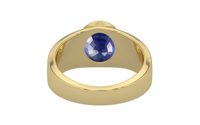 Ashtadhatu Thailand Blue Sapphire Ring Prime Quality (R10)