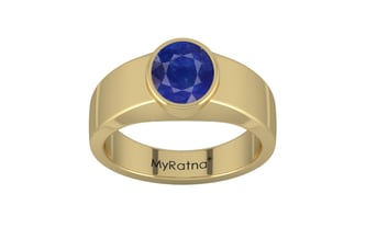 Ashtadhatu Thailand Blue Sapphire Ring Prime Quality (R10)