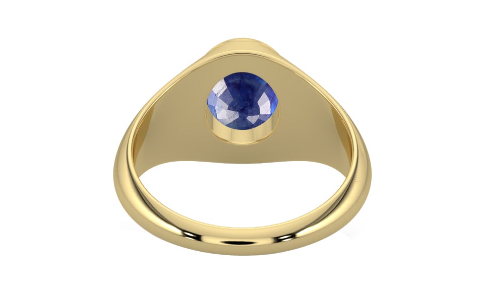 Ashtadhatu Thailand Blue Sapphire Ring Prime Quality (R12)