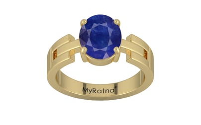 Ashtadhatu Thailand Blue Sapphire Ring Prime Quality (R8)