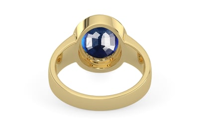 Ashtadhatu Thailand Blue Sapphire Ring Rare Quality (R3)
