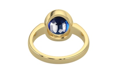 Ashtadhatu Thailand Blue Sapphire Ring Rare Quality (R6)