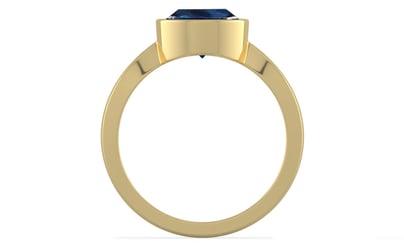 Ashtadhatu Thailand Blue Sapphire Ring Rare Quality (R9)