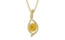 Ashtadhatu Thailand Yellow Sapphire Pendant Fine Quality (P1)