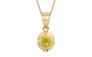 Ashtadhatu Thailand Yellow Sapphire Pendant Limited Quality (P11)