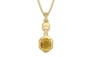 Ashtadhatu Thailand Yellow Sapphire Pendant Prime Quality (P6)