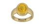 Ashtadhatu Thailand Yellow Sapphire Ring Fine Quality (R3)