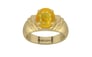 Ashtadhatu Thailand Yellow Sapphire Ring Fine Quality (R4)