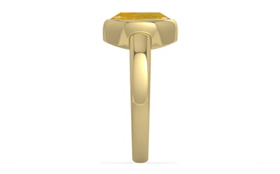 Ashtadhatu Thailand Yellow Sapphire Ring Fine Quality (R6)