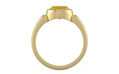 Ashtadhatu Thailand Yellow Sapphire Ring Fine Quality (R6)