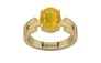 Ashtadhatu Thailand Yellow Sapphire Ring Fine Quality (R8)
