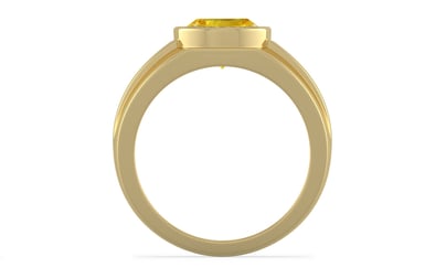 Ashtadhatu Thailand Yellow Sapphire Ring Limited Quality (R1)