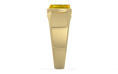 Ashtadhatu Thailand Yellow Sapphire Ring Limited Quality (R10)