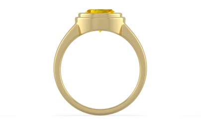 Ashtadhatu Thailand Yellow Sapphire Ring Limited Quality (R3)