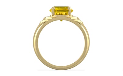 Ashtadhatu Thailand Yellow Sapphire Ring Limited Quality (R4)
