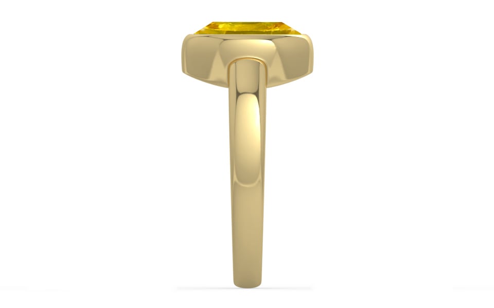 Ashtadhatu Thailand Yellow Sapphire Ring Limited Quality (R6)