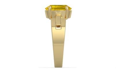 Ashtadhatu Thailand Yellow Sapphire Ring Limited Quality (R8)