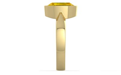 Ashtadhatu Thailand Yellow Sapphire Ring Limited Quality (R9)