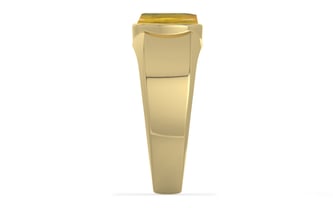 Ashtadhatu Thailand Yellow Sapphire Ring Prime Quality (R10)