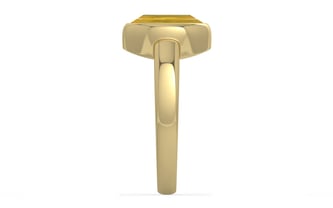 Ashtadhatu Thailand Yellow Sapphire Ring Prime Quality (R6)