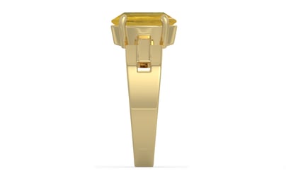 Ashtadhatu Thailand Yellow Sapphire Ring Prime Quality (R8)