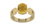 Ashtadhatu Thailand Yellow Sapphire Ring Prime Quality (R8)