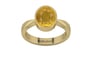 Ashtadhatu Thailand Yellow Sapphire Ring Prime Quality (R9)