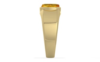 Ashtadhatu Thailand Yellow Sapphire Ring Rare Quality (R10)