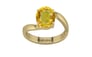 Ashtadhatu Thailand Yellow Sapphire Ring Rare Quality (R2)