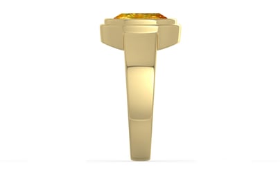 Ashtadhatu Thailand Yellow Sapphire Ring Rare Quality (R3)