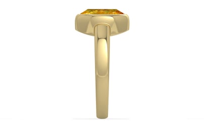 Ashtadhatu Thailand Yellow Sapphire Ring Rare Quality (R6)