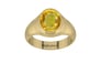 Ashtadhatu Thailand Yellow Sapphire Ring Rare Quality (R7)