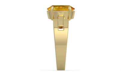 Ashtadhatu Thailand Yellow Sapphire Ring Rare Quality (R8)