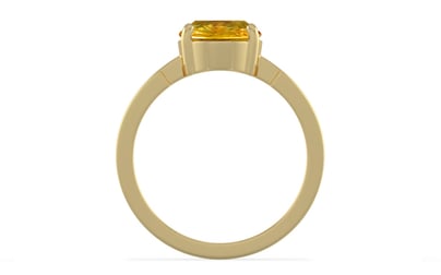 Ashtadhatu Thailand Yellow Sapphire Ring Rare Quality (R8)