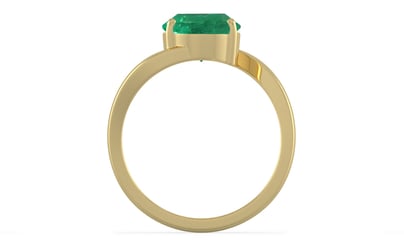 Ashtadhatu Zambian Emerald Ring Limited Quality (R2)