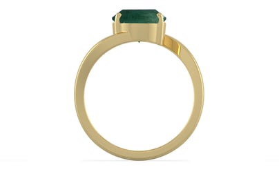 Ashtadhatu Zambian Emerald Ring Prime Quality (R2)