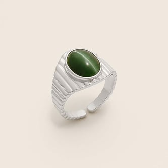 Authentic Handmade Sterling Silver (Lahsuniya) Ring