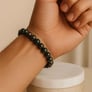Black blood stone bracelet