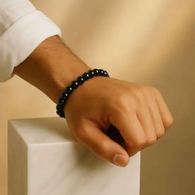 Black Obsidian Bracelet