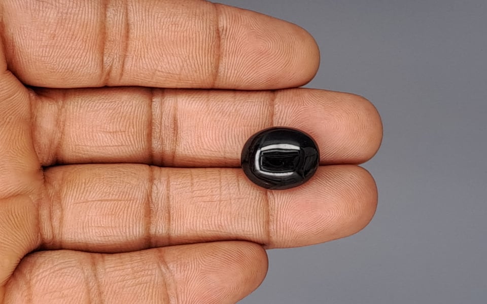 Black Onyx (Hakik) - 11.95 Carat Limited Quality BO-3144