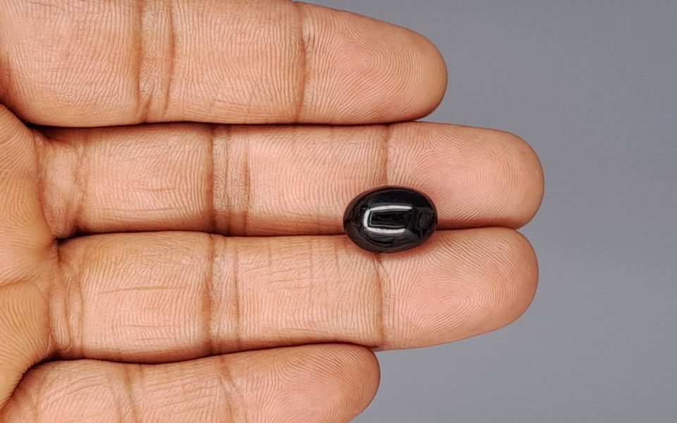 Black Onyx (Hakik) - 8.15 Carat Limited Quality BO-3142