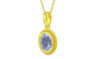 Blue Sapphire, Neelam, Blue Sapphire Pendant
