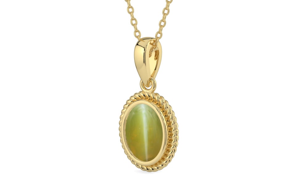 cat's Eye, Lehsuniya, cat's Eye Pendant