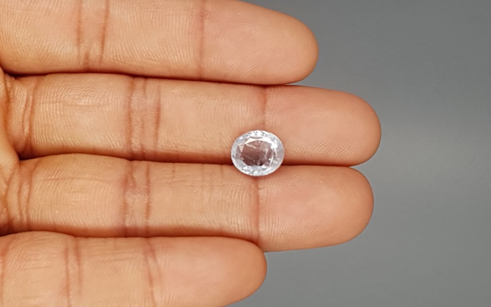 Ceylon Blue Sapphire -  4.22 Carat Prime Quality CBS-6190